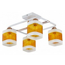Потолочная люстра arte milano amalfi-322008 322008-4 wh-fg